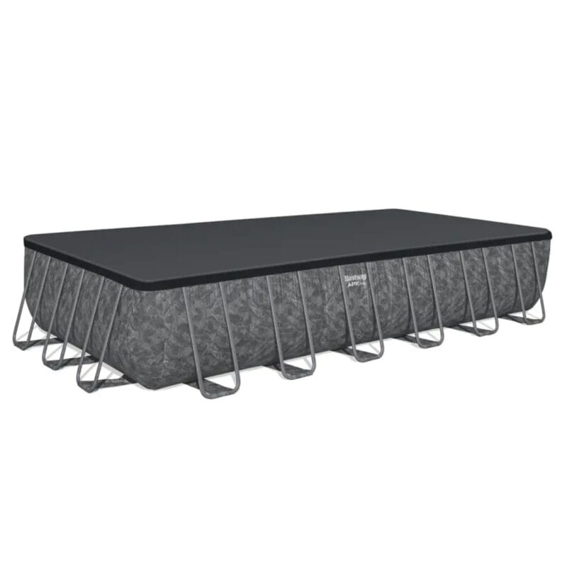 Bestway APX 365 négyévszakos szögletes fémvázas medence kiegészítőkkel 732x366x132cm