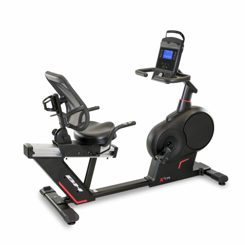 BH Fitness XTR fél profi háttámlás szobakerékpár LCD kijelzővel