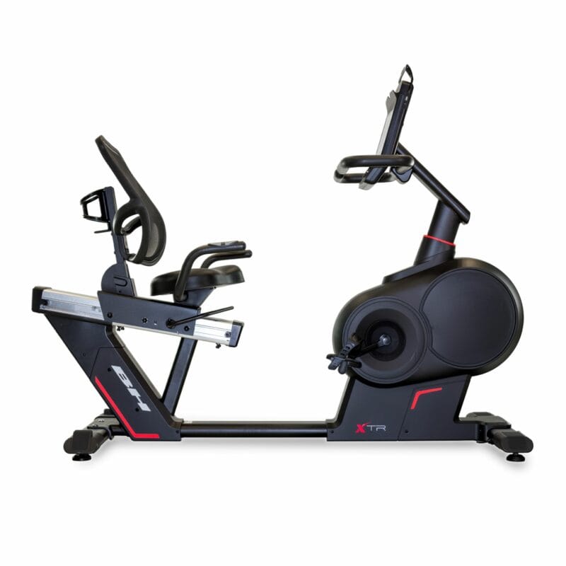 BH Fitness XTR fél profi háttámlás szobakerékpár LCD kijelzővel
