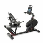 BH Fitness XTR fél profi háttámlás szobakerékpár multimédiás TFT kijelzővel
