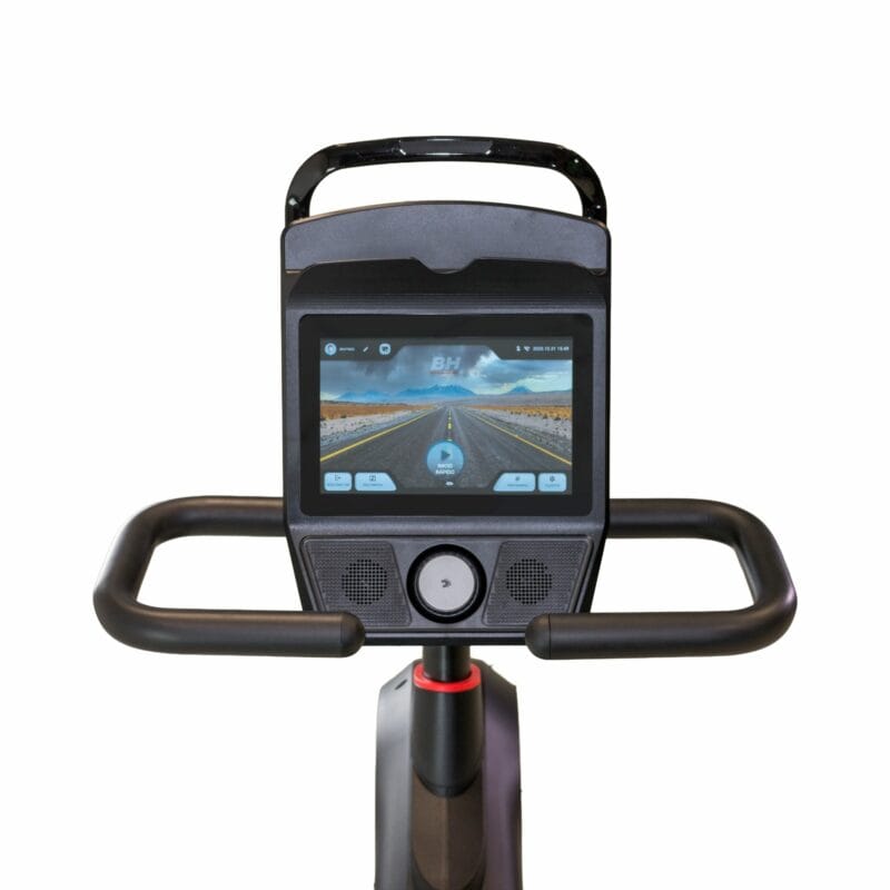 BH Fitness XTR fél profi háttámlás szobakerékpár multimédiás TFT kijelzővel