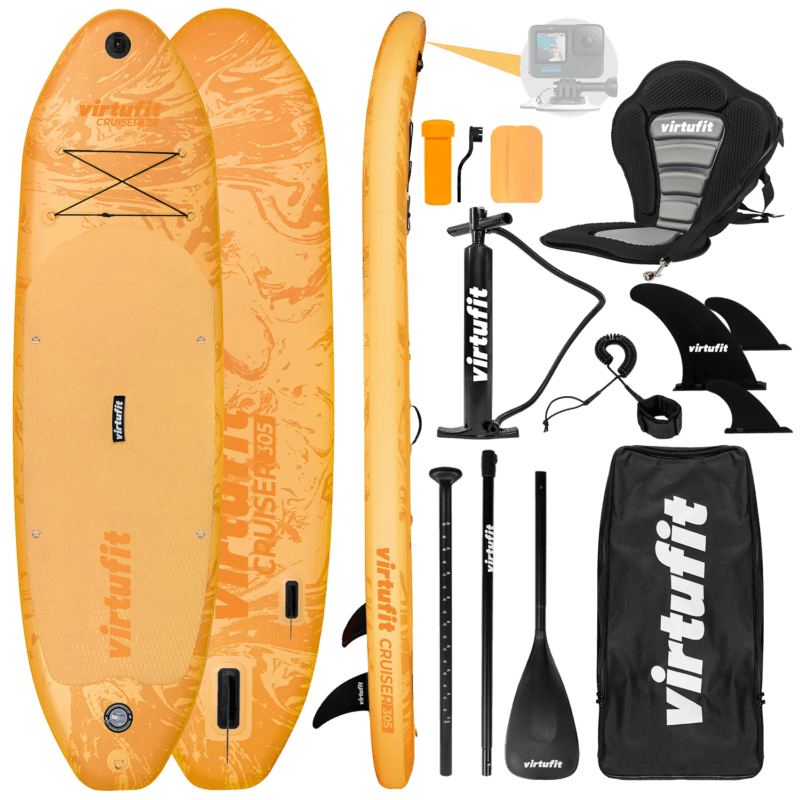 virtufit-cruiser-sup-deszka-305cm-kajakulessel-narancs-szinben-1 VirtuFit Cruiser sup deszka 305cm kajaküléssel - naracs színben