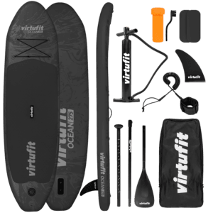 Ocean 275cm-es fekete SUP kiegészítőkkel és táskával