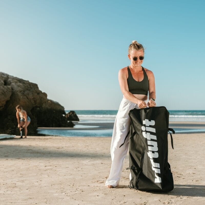 VirtuFit Ocean 275cm-es fekete SUP kiegészítőkkel és táskával