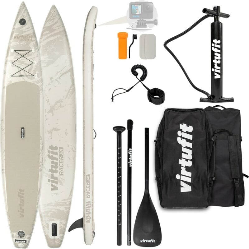 virtufit-racer-381-sup-deszka-kiegeszitokkel-es-taskaval-sand-beige-1 VirtuFit Racer 381 sup deszka kiegészítőkkel és táskával - Sand Beige