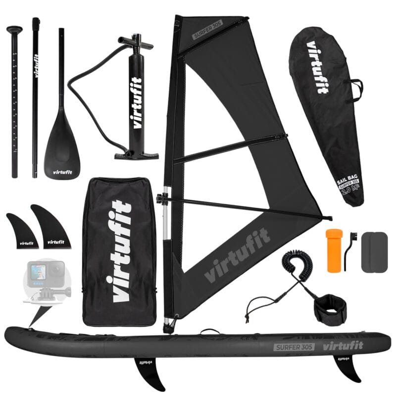 VirtuFit Surfer 305 sup deszka - Fekete