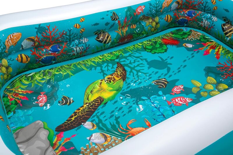 Bestway Undesea Adventure felfújható 3D medence gyerekeknek