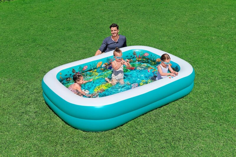 Bestway Undesea Adventure felfújható 3D medence gyerekeknek