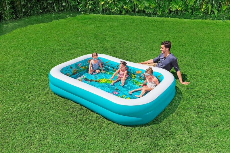 Bestway Undesea Adventure felfújható 3D medence gyerekeknek