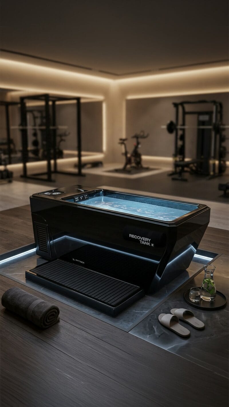 FFiTTech Recovery Tank regenerációs jégkád - fehér