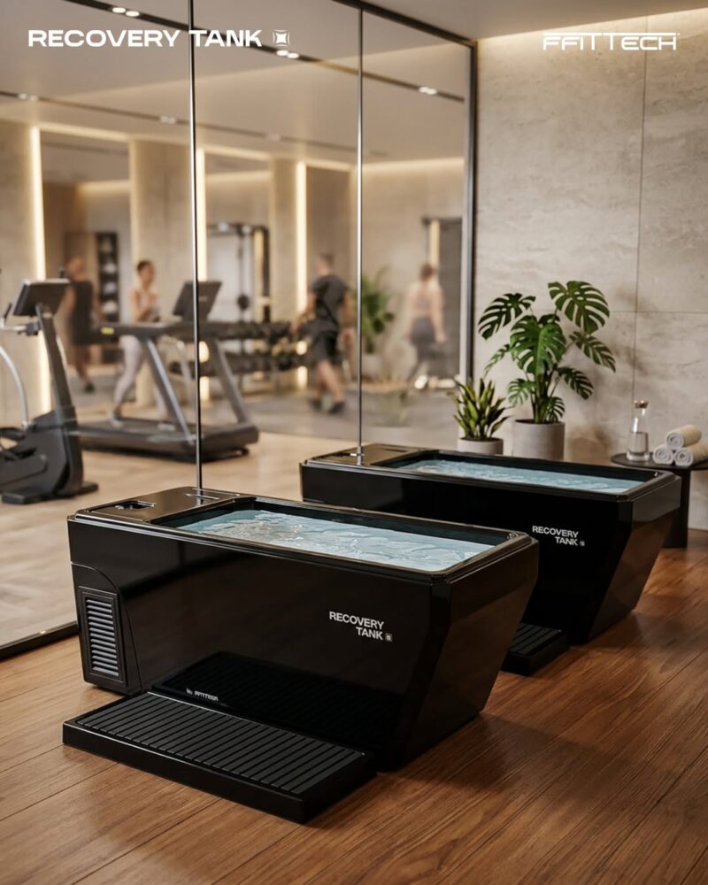 FFiTTech Recovery Tank regenerációs jégkád - fehér