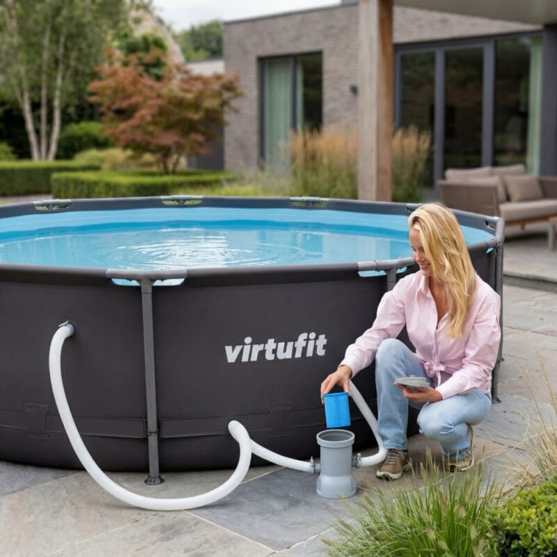 VirtuFit Antibakteriális medence szűrőbetét - II. típus