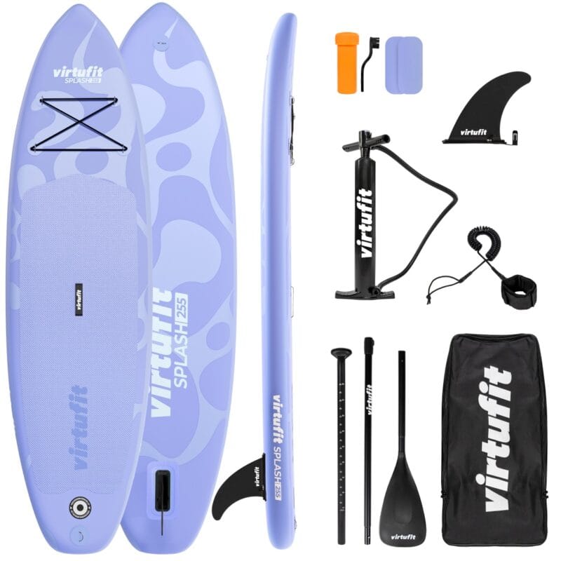 virtufit-splash-255-sup-deszka-kiegeszitokkel-es-taskaval-flow-purple_1 VirtuFit Splash 255 SUP deszka kiegészítőkkel és táskával - Flow Purple