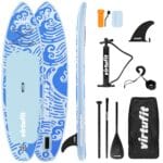 VirtuFit Splash 255 SUP deszka kiegészítőkkel és táskával - Wave Blue