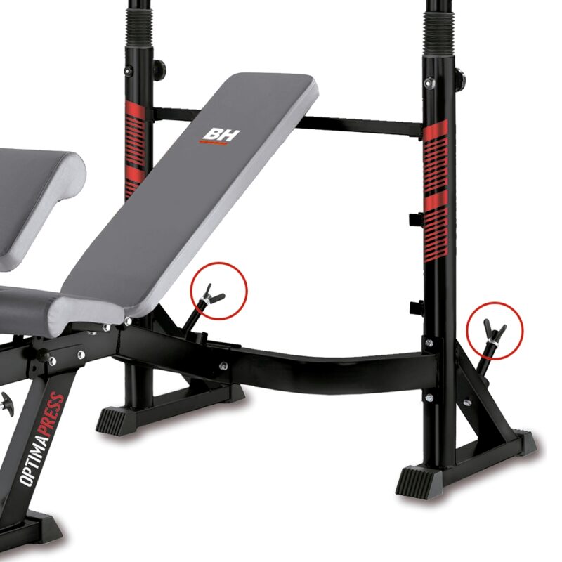 BH Fitness Optima Press kombinált állítható fekvenyomó pad
