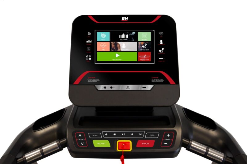 BH Fitness RS800 futópad multimédiás TFT kijelzővel