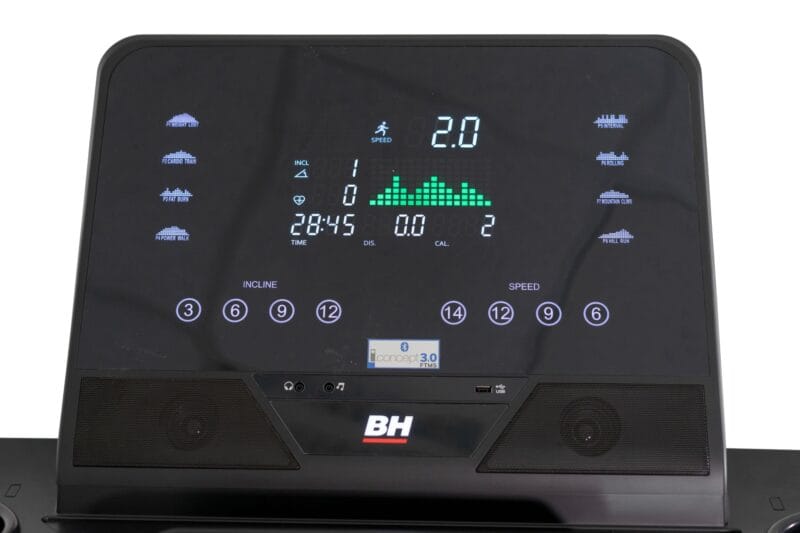 BH Fitness RS900 futópad LED kijelzővel