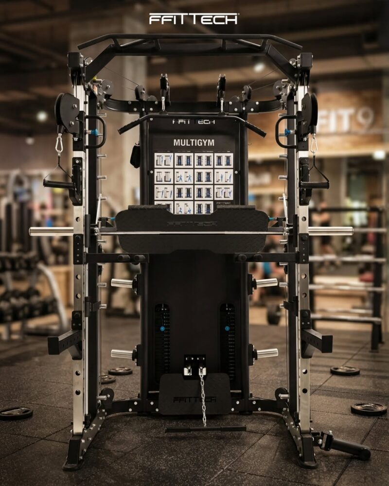 FFiTTech Multigym FF420 kombinált erőkeret 2x100kg súllyal