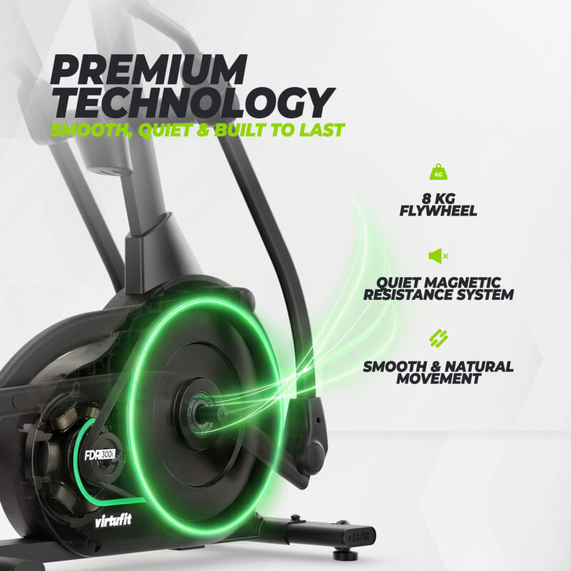 VirtuFit FDR300i ergométeres elliptikus tréner
