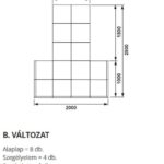 Gymfloor Talajvédő gumiszőnyeg erőkeretekhez többféle változatban