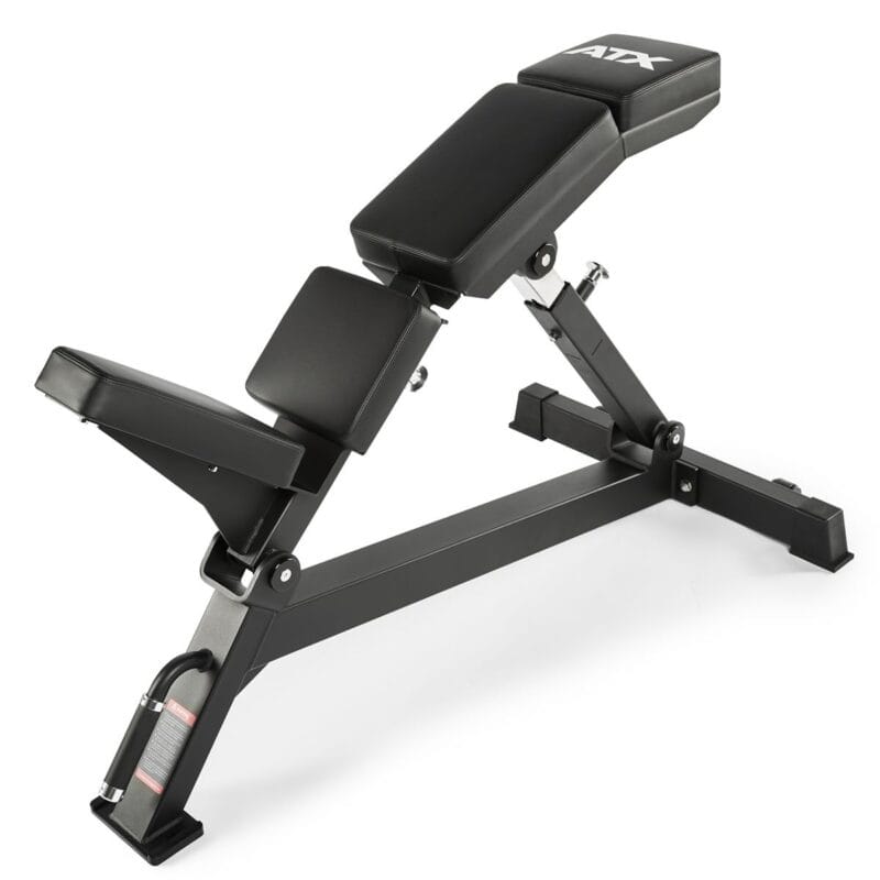 ATX Curved Incline Bench állítható ívelt ferdepad