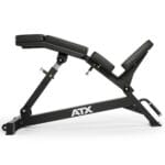 ATX Curved Incline Bench állítható ívelt ferdepad