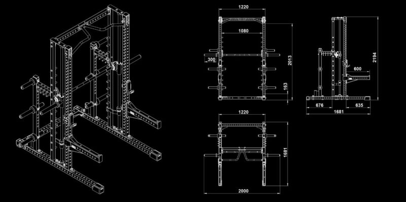 ATX Multipress MPX-780 Smith erőkeret