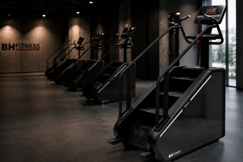 BH Fitness Inertia SC700 profi edzőtermi Climber lépcsőzőgép LED kijelzővel