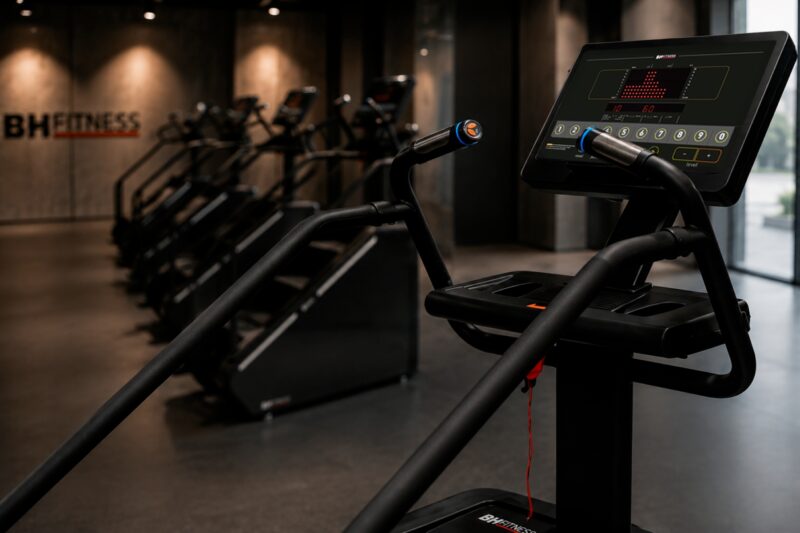 BH Fitness Inertia SC700 profi edzőtermi Climber lépcsőzőgép LED kijelzővel