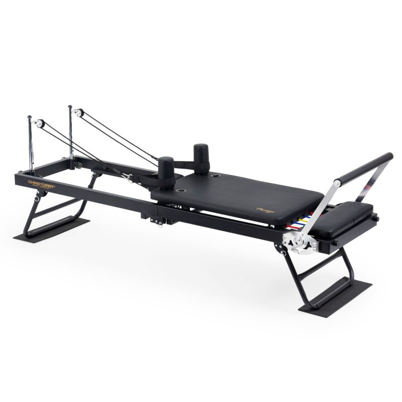 Christopeit sport Pilates Reformer 2000 összecsukható acélvázas kialakításban