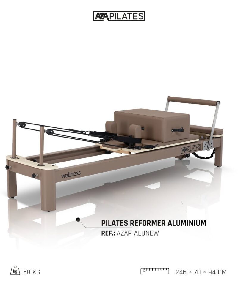 Azafit Pilates Reformer alumínium vázzal
