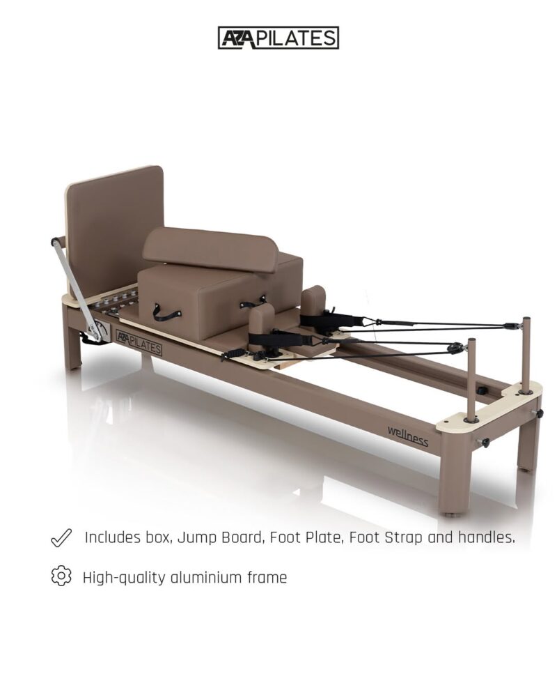 Azafit Pilates Reformer alumínium vázzal