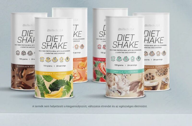 Biotech Usa Diet Shake - 720 g többféle ízben